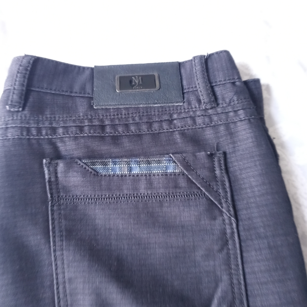 Jeans , Italy, 34, black